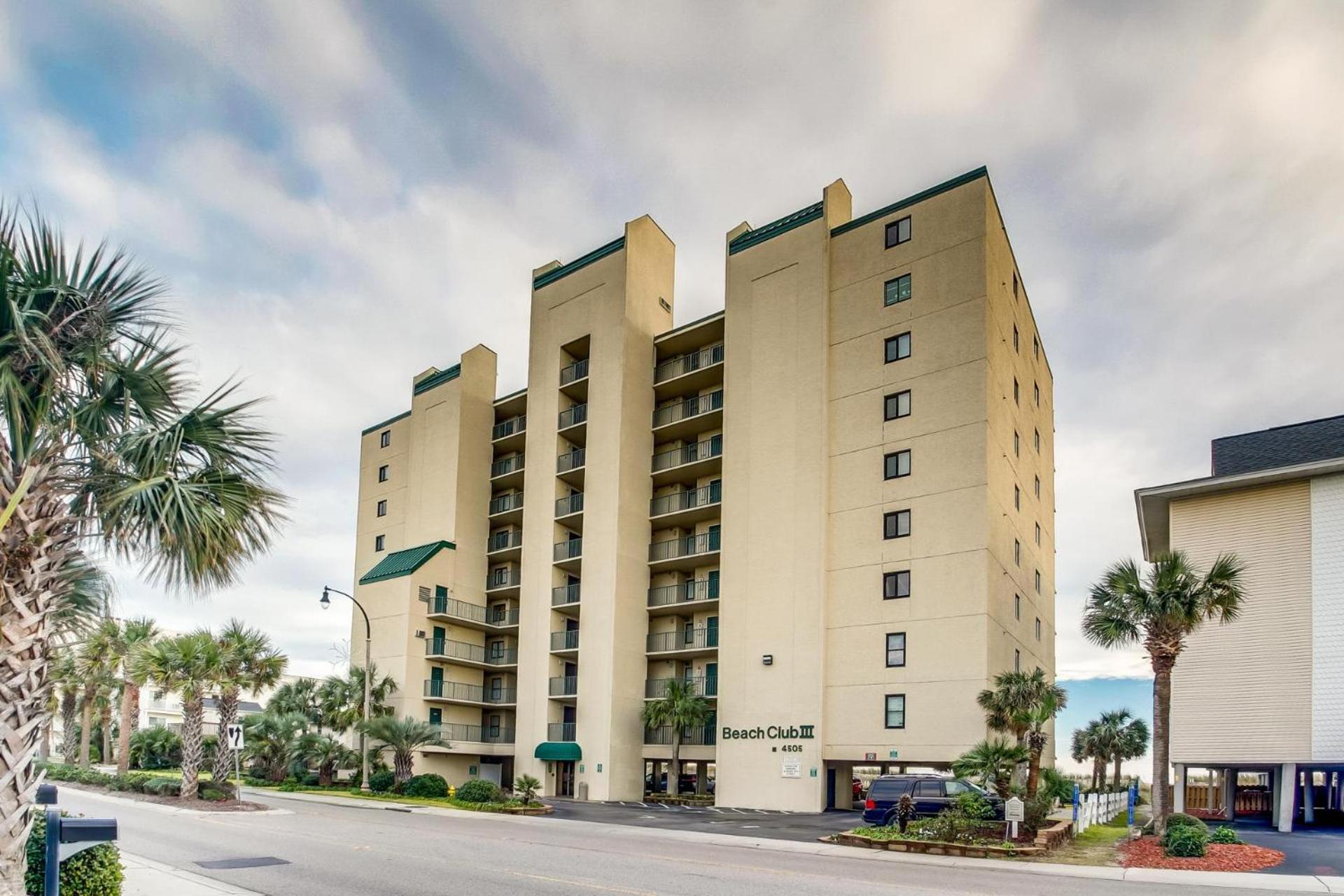 Beach Club III 9B - Oceanfront - Windy Hill Section Myrtle Beach Eksteriør billede